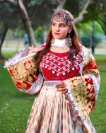 red-and-gold-afghan-kuchi-royal-dress