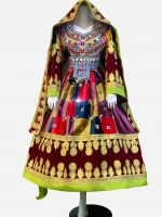 Caravan Jewel Hooded Kuchi Dress