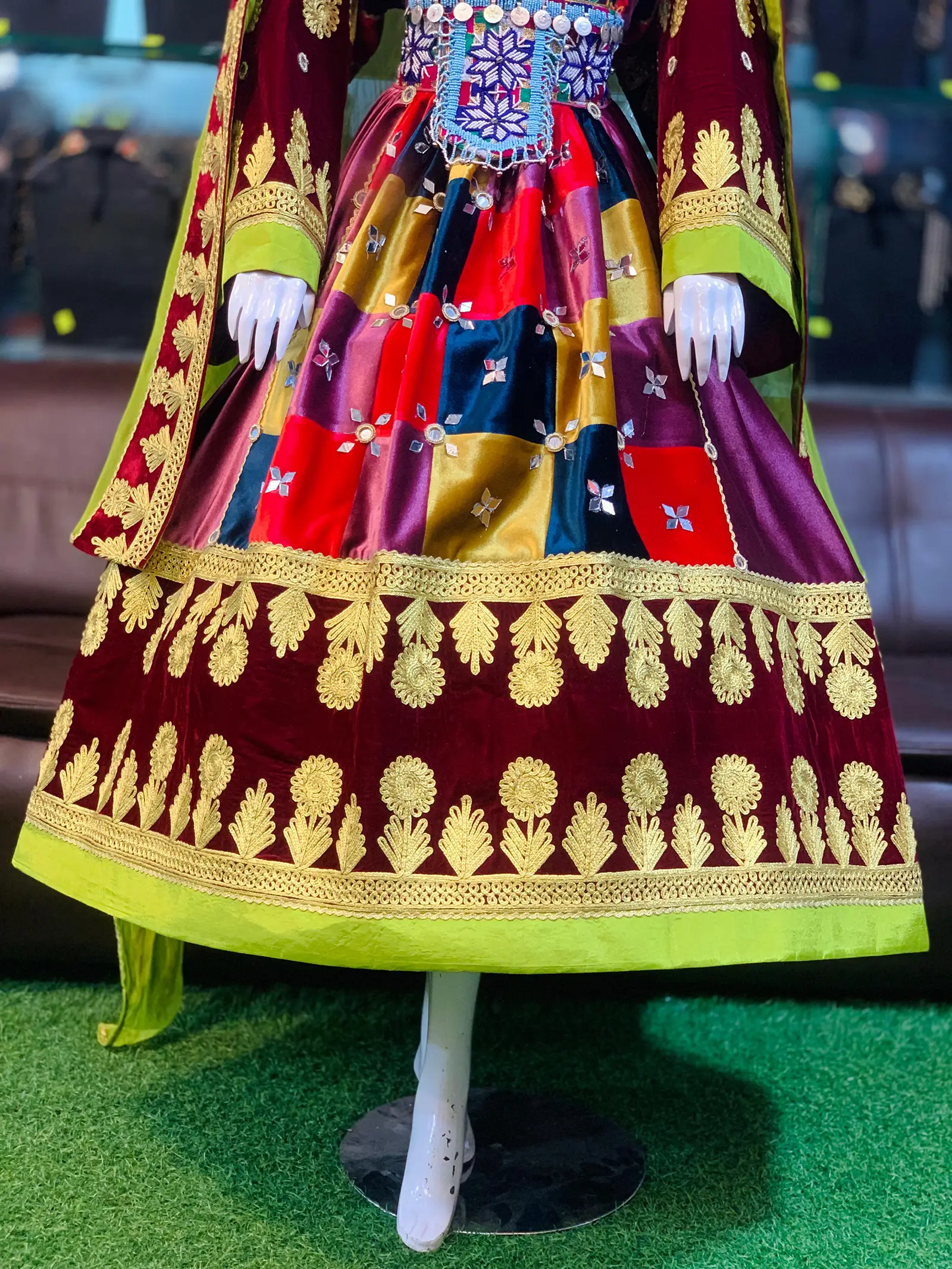 Caravan-Jewel-Hooded-Kuchi-Dress