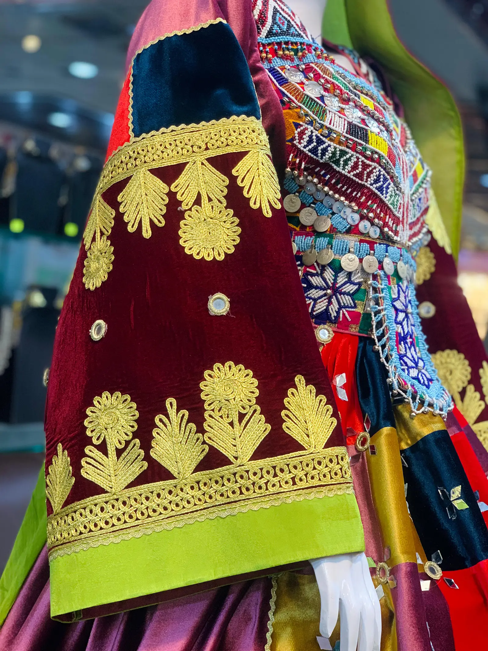 Caravan-Jewel-Hooded-Kuchi-Dress