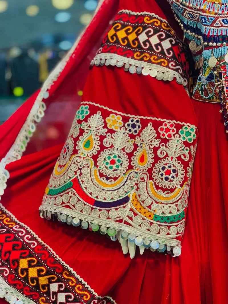 Ruby Nomad Majesty Afghan Dress - Rangoona