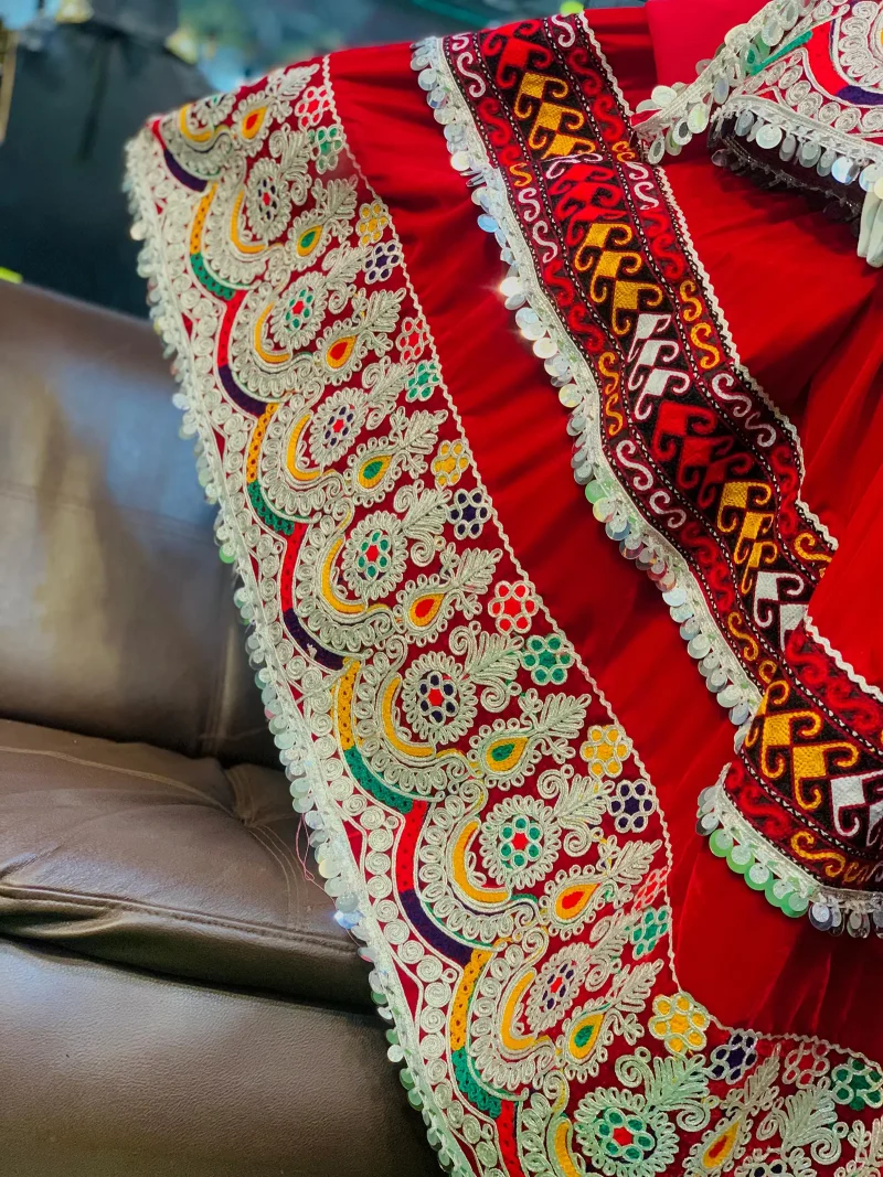 Ruby Nomad Majesty Afghan Dress - Rangoona
