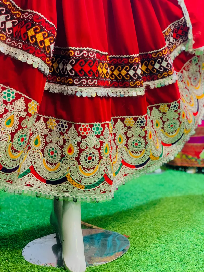 Ruby Nomad Majesty Afghan Dress - Rangoona